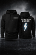 ESSOR Dual Logo Hoodie – Black (Limited Edition)